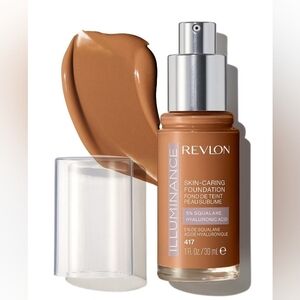 🍒 Revlon Illuminance Skin-Caring Foundation 417 Tan ✨